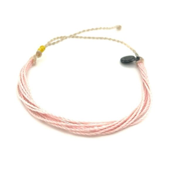 Pura Vida Pink Strand Bracelet - Picture 1 of 4